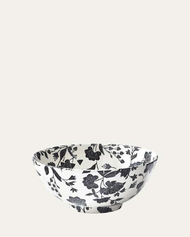 Garden Vine Large Footed Bowl
